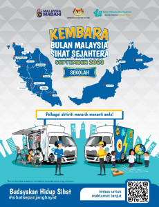 Kembara Bulan Malaysia Sihat Sejahtera - Sekolah